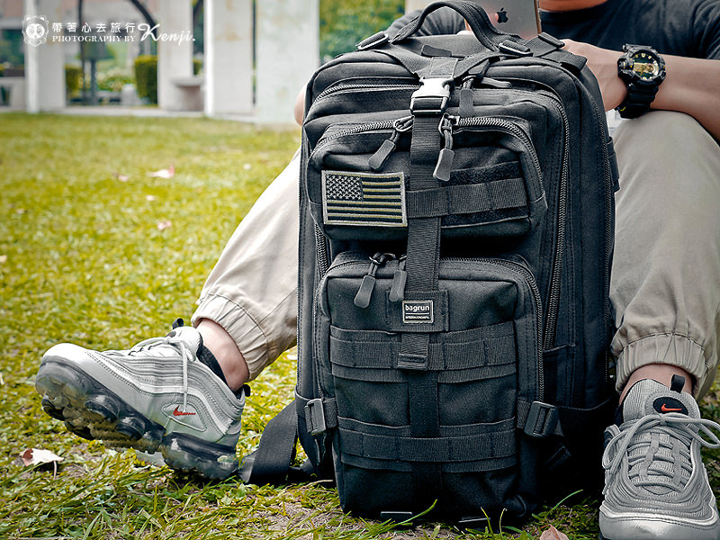 都會玩家軍事風格後背包