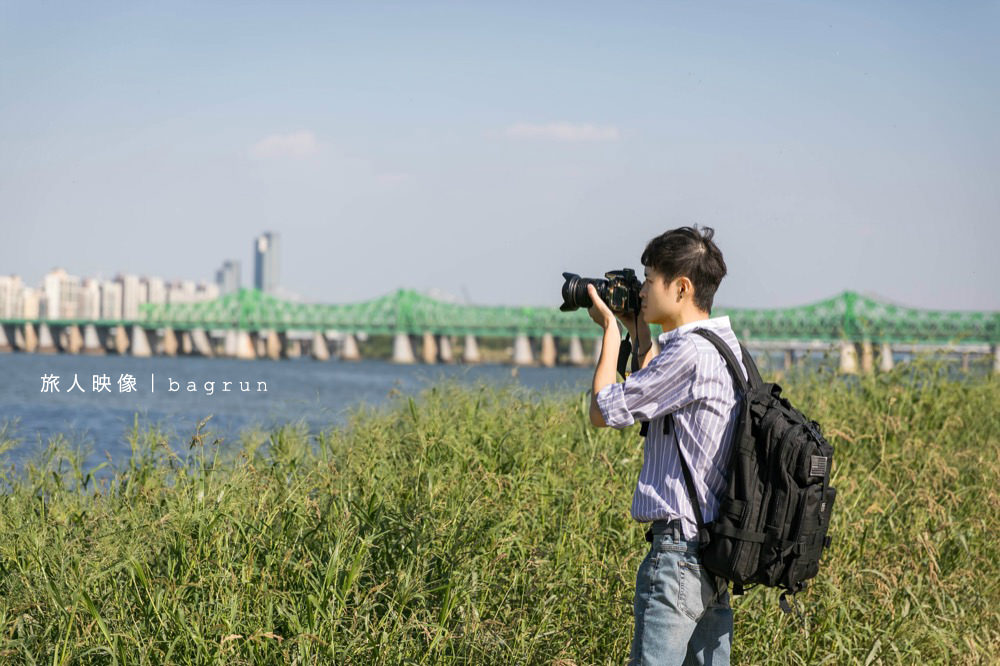旅人映像 都會玩家軍事風格後背包