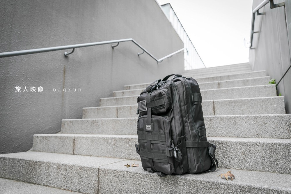旅人映像 都會玩家軍事風格後背包