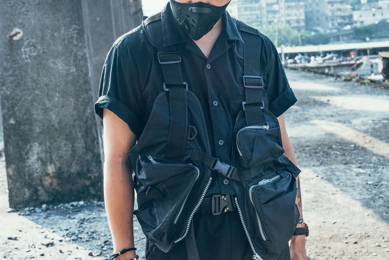 李豪 都會玩家軍事風格後背包