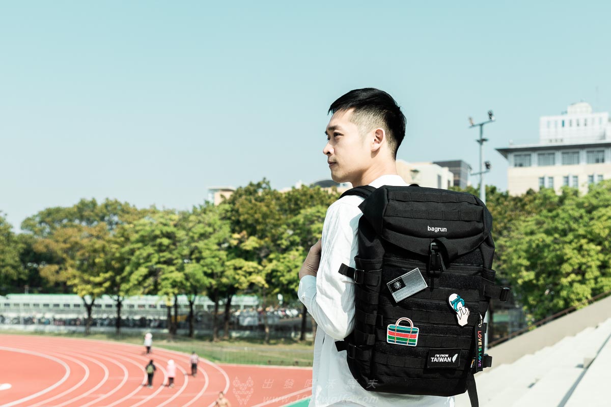 沃爾夫 都會玩家瞬開翻蓋後背包