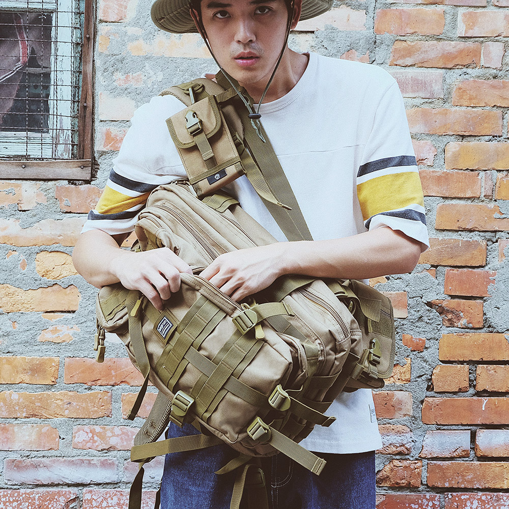 歐陽倫推薦軍風潮流後背包