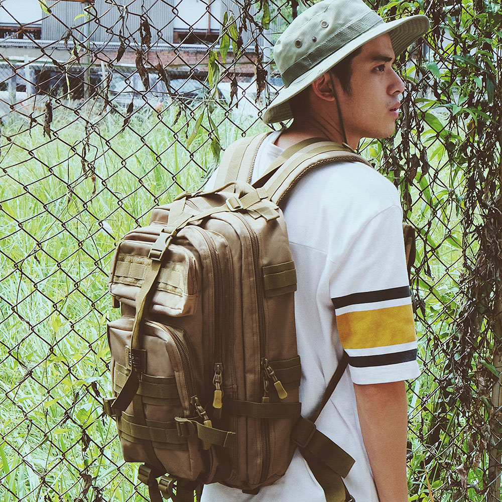 歐陽倫推薦軍風潮流後背包