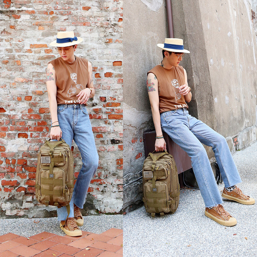 PTT穿搭版主PbWu推薦軍風潮流後背包