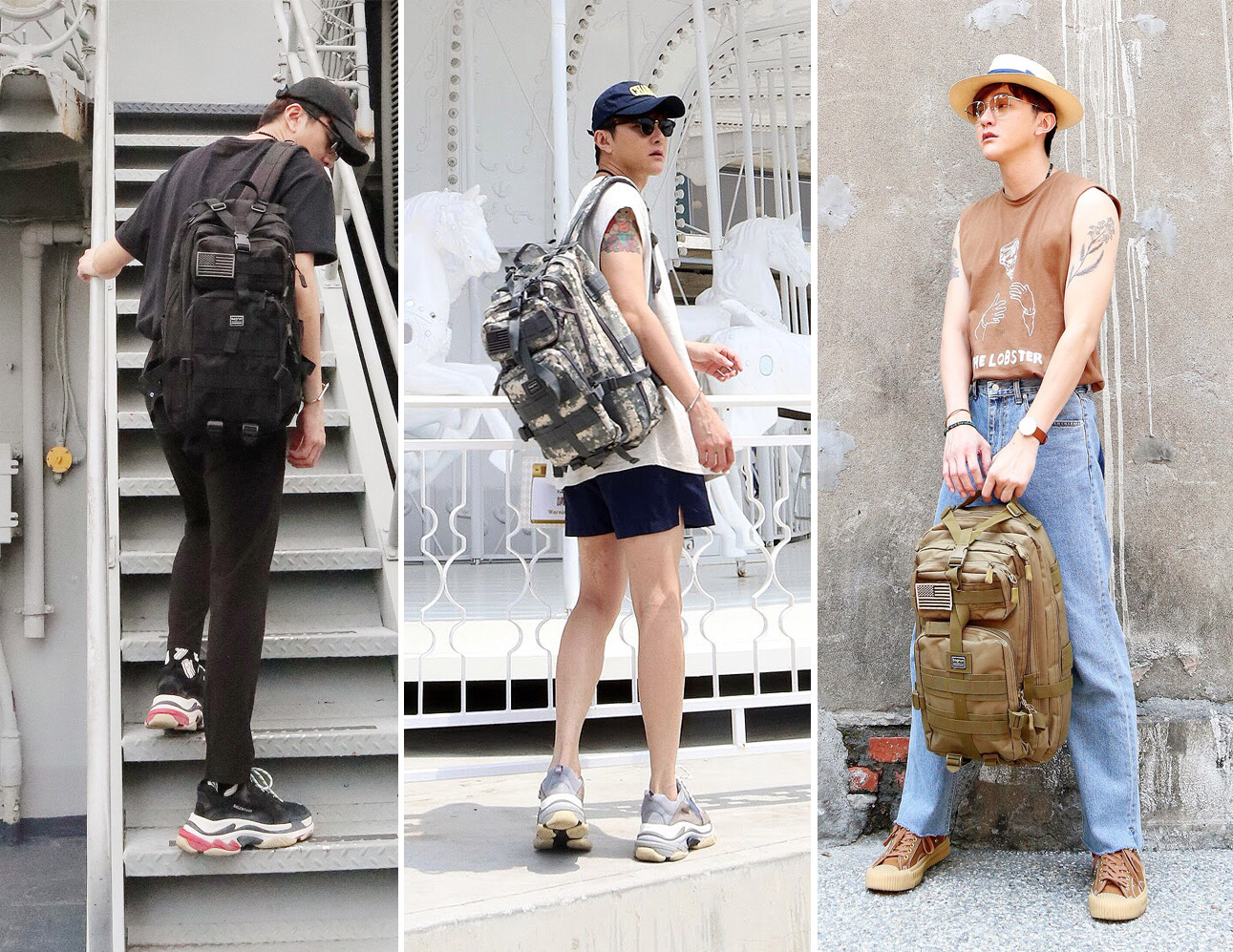 PTT穿搭版主PbWu推薦軍風潮流後背包