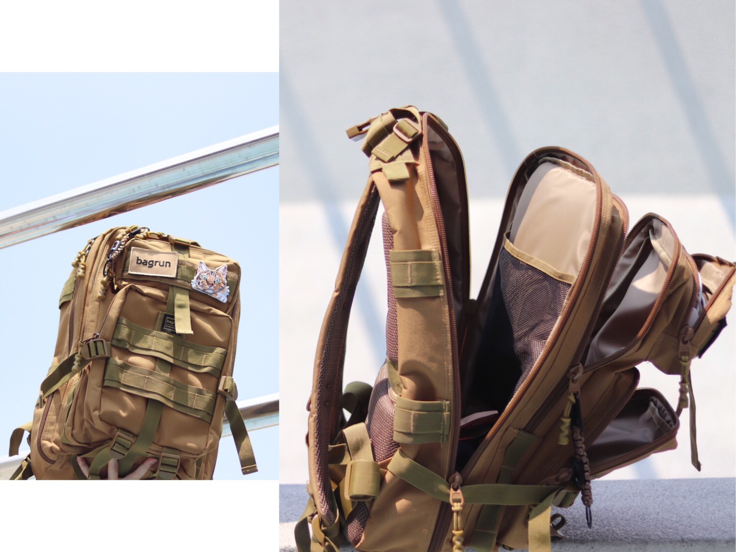 健身背包怎麼選？都會玩家軍事風格後背包