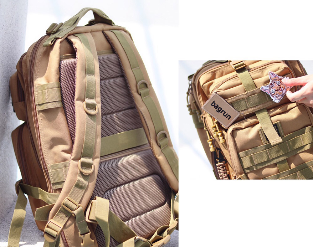 健身背包怎麼選？都會玩家軍事風格後背包