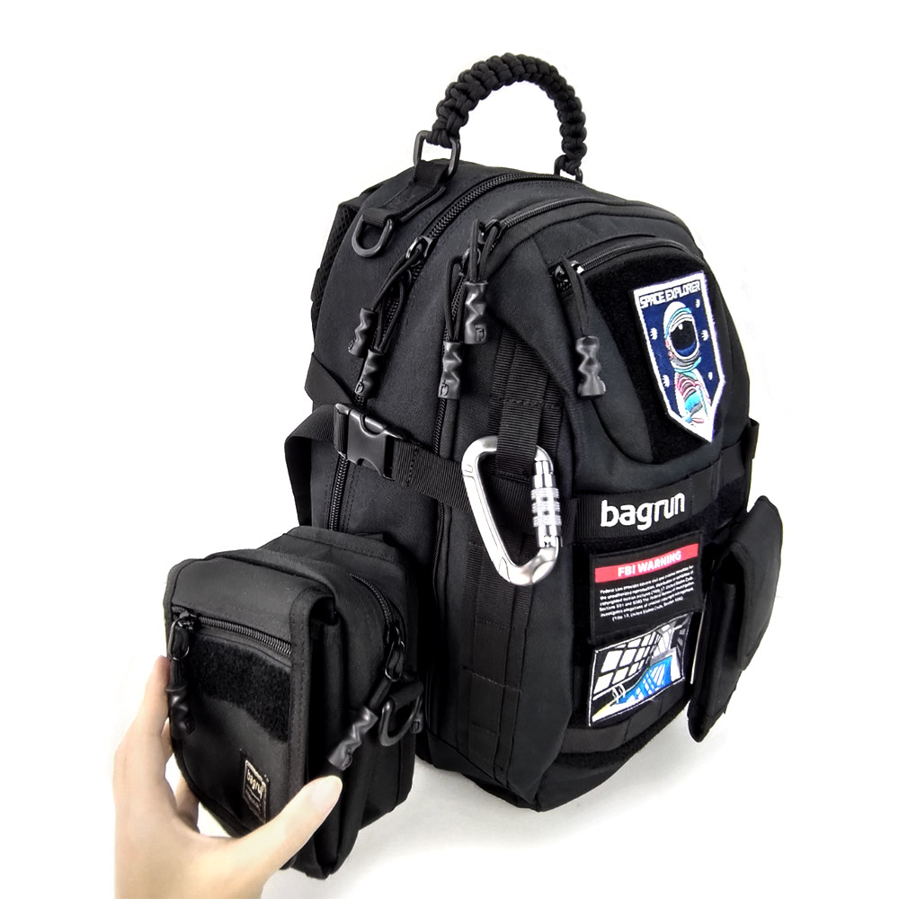 2020新品背包開箱｜bagrun 軍事風格傘繩後背包