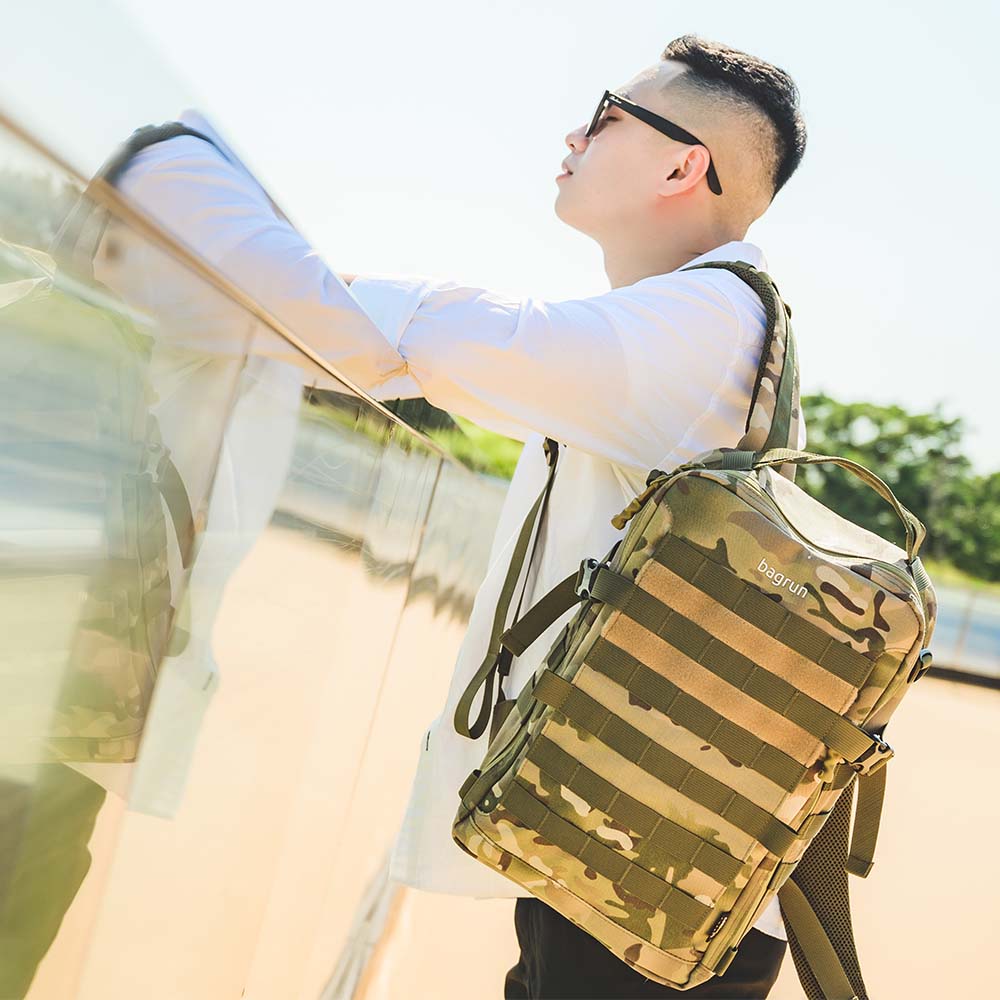 地表最強軍規筆電後背包：全日玩家軍事風格後背包