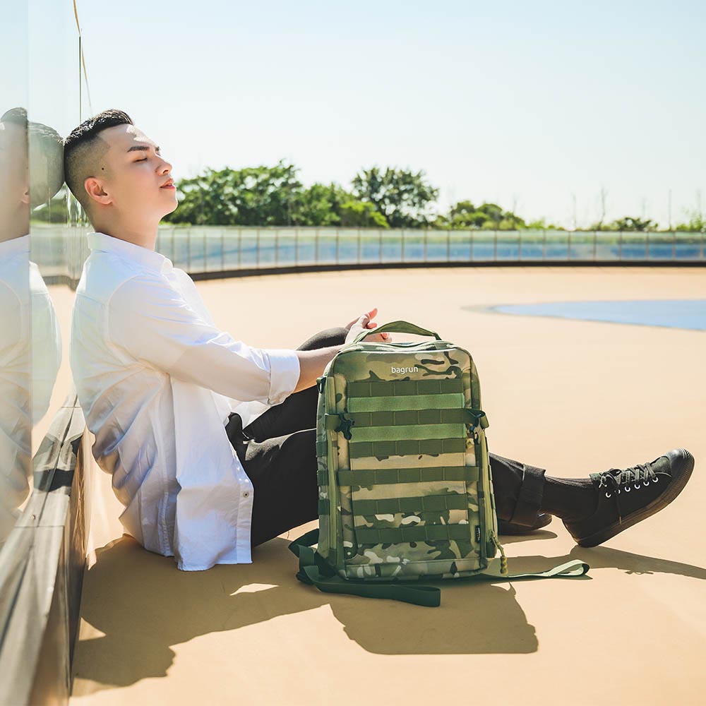上班後背包實用推薦｜全日玩家軍事風格後背包