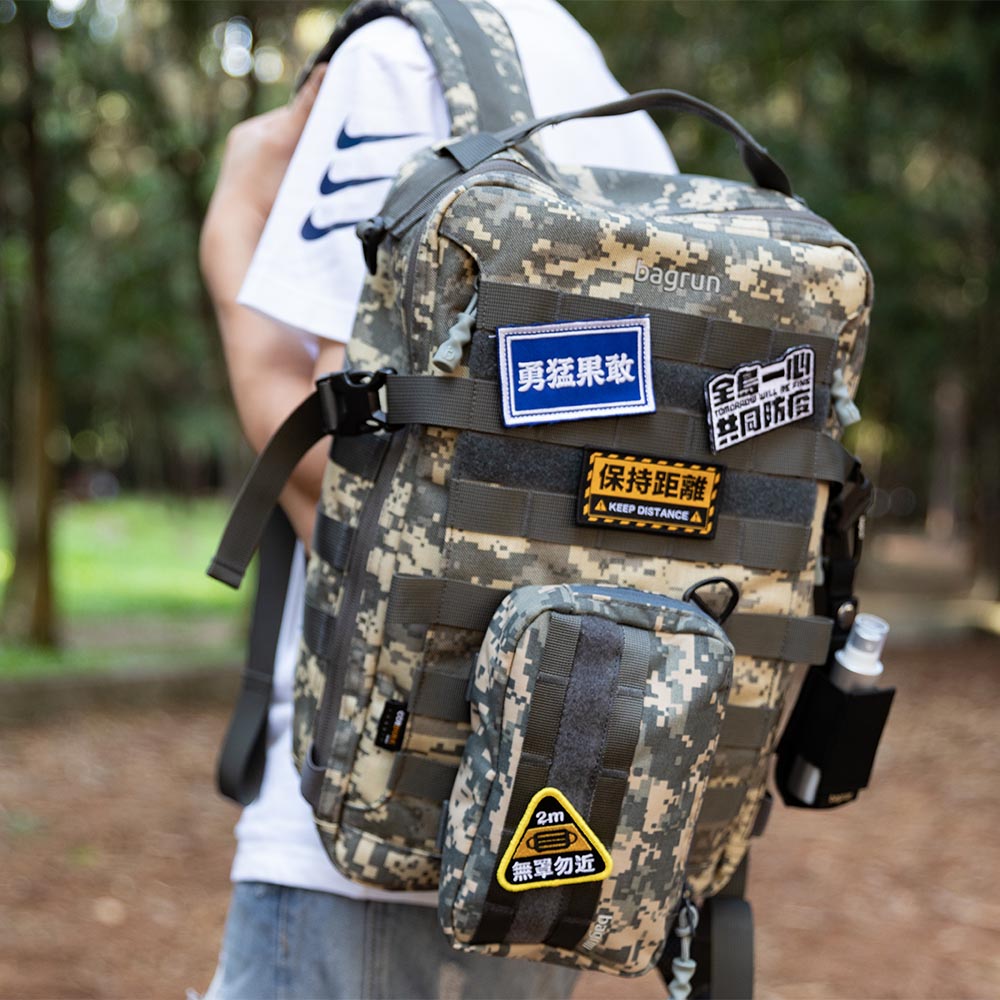 上班後背包實用推薦｜全日玩家軍事風格後背包