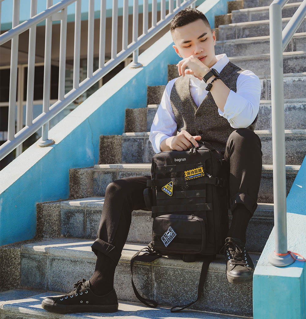 上班後背包實用推薦｜全日玩家軍事風格後背包