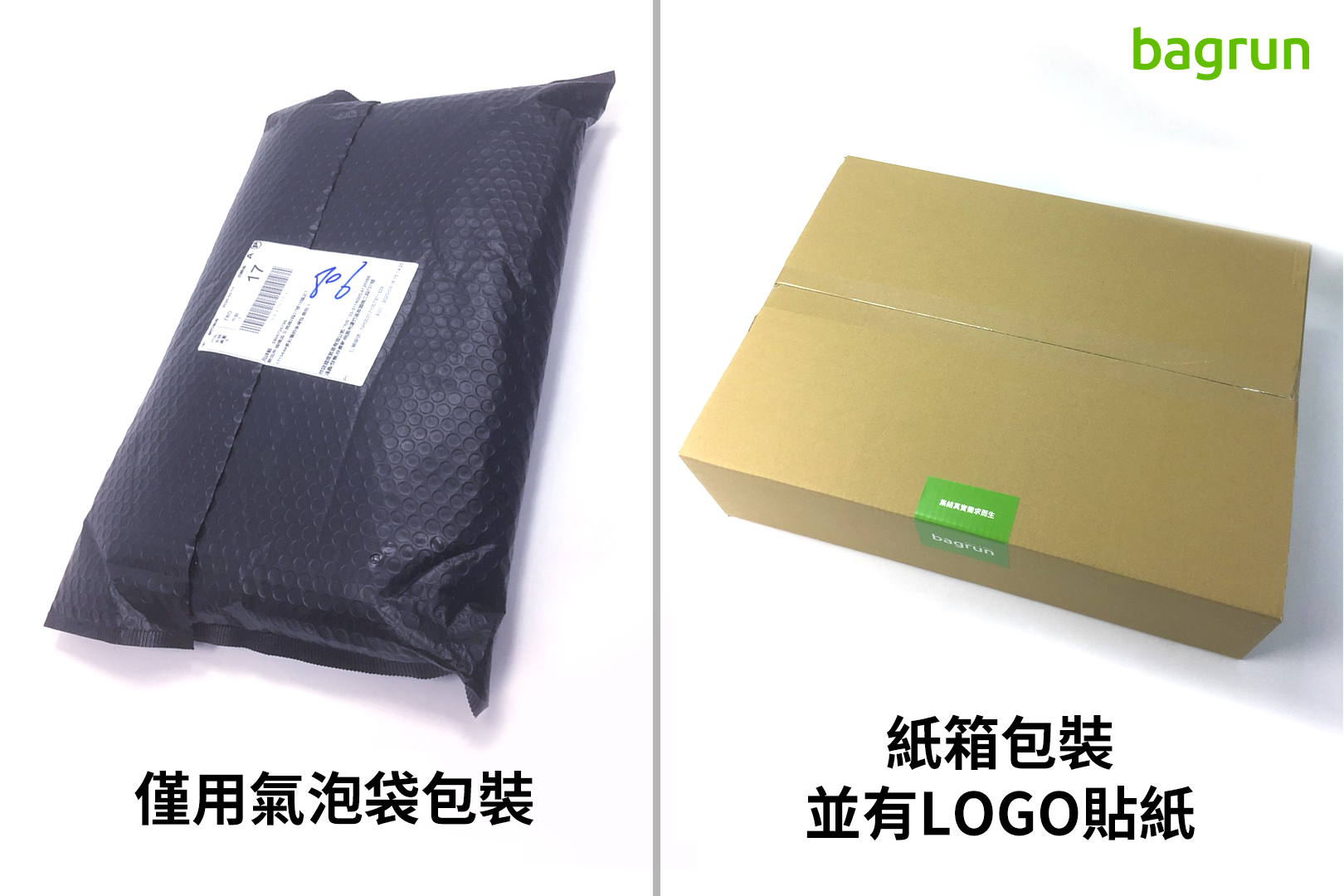 教你如何辨識 bagrun 正版背包