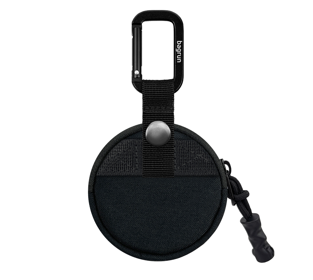 bagrun掛扣零錢包-反面