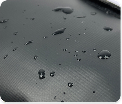 完全防水,不怕突發陣雨