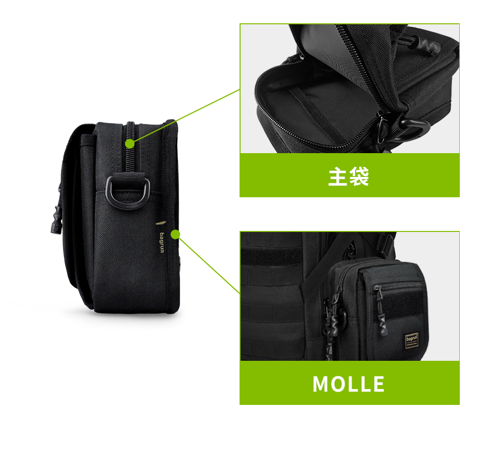 二代MOLLE系統軍規多功能小包