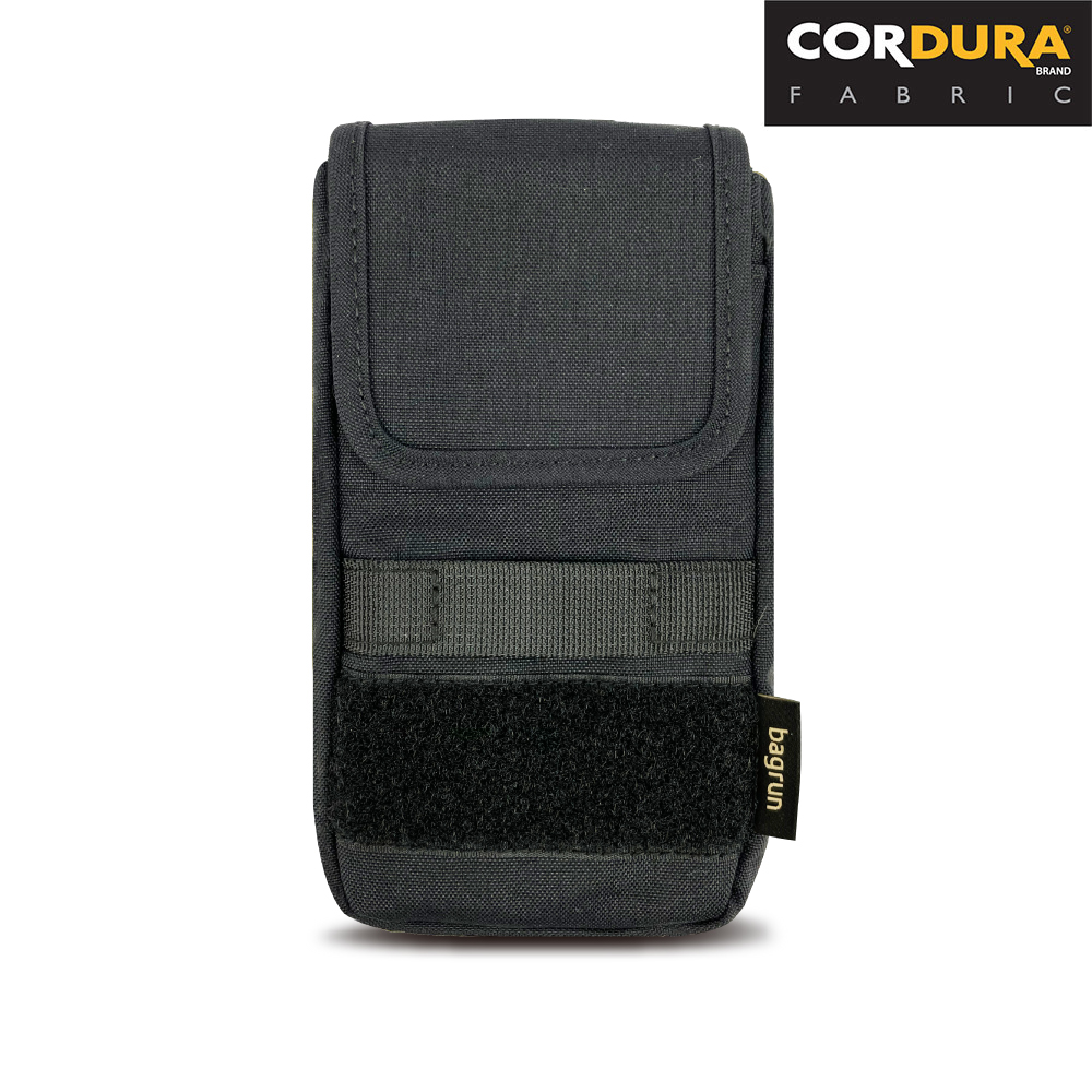 bagrun四代MOLLE系統軍規隨身手機袋-都會極黑