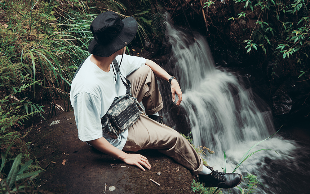 二代MOLLE系統多用途斜背包(腰包)