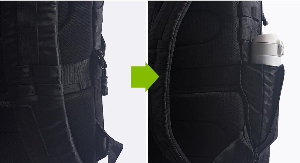 bagurn潮流玩家軍風迷彩後背包