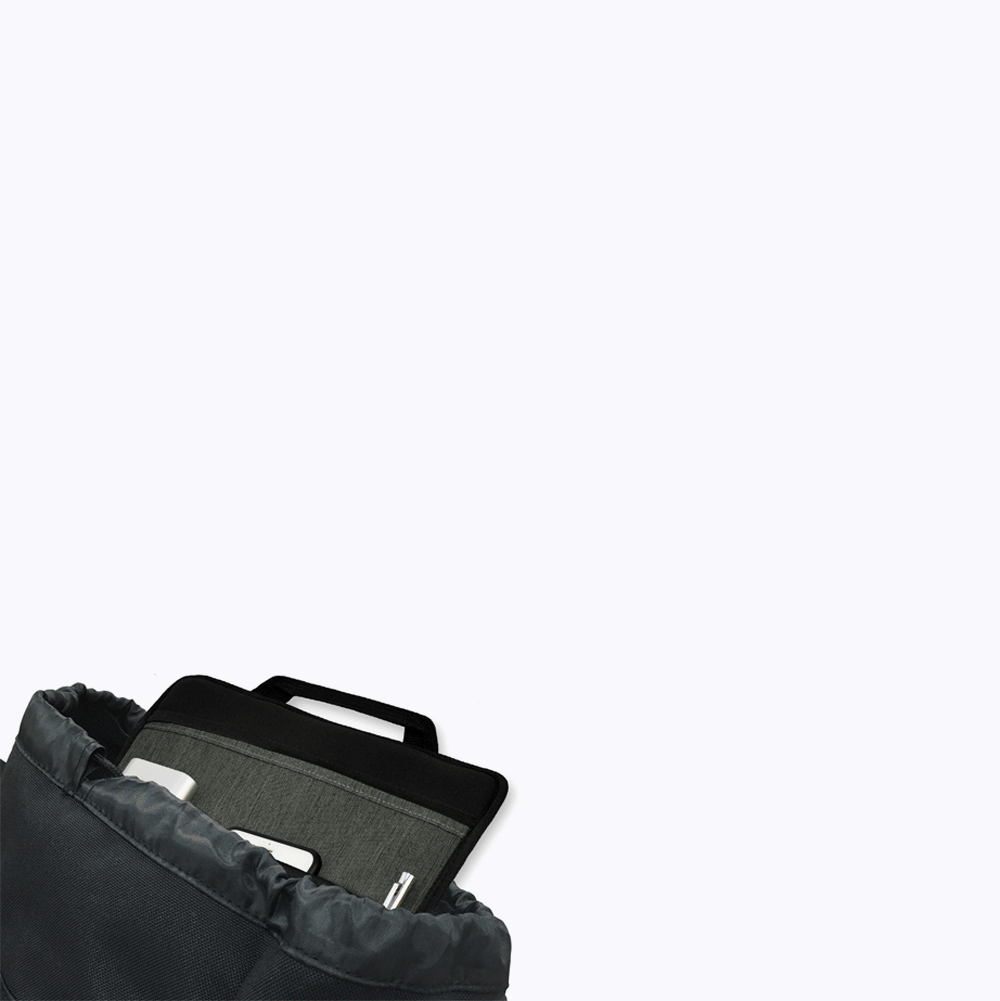 包內專屬置物收納板