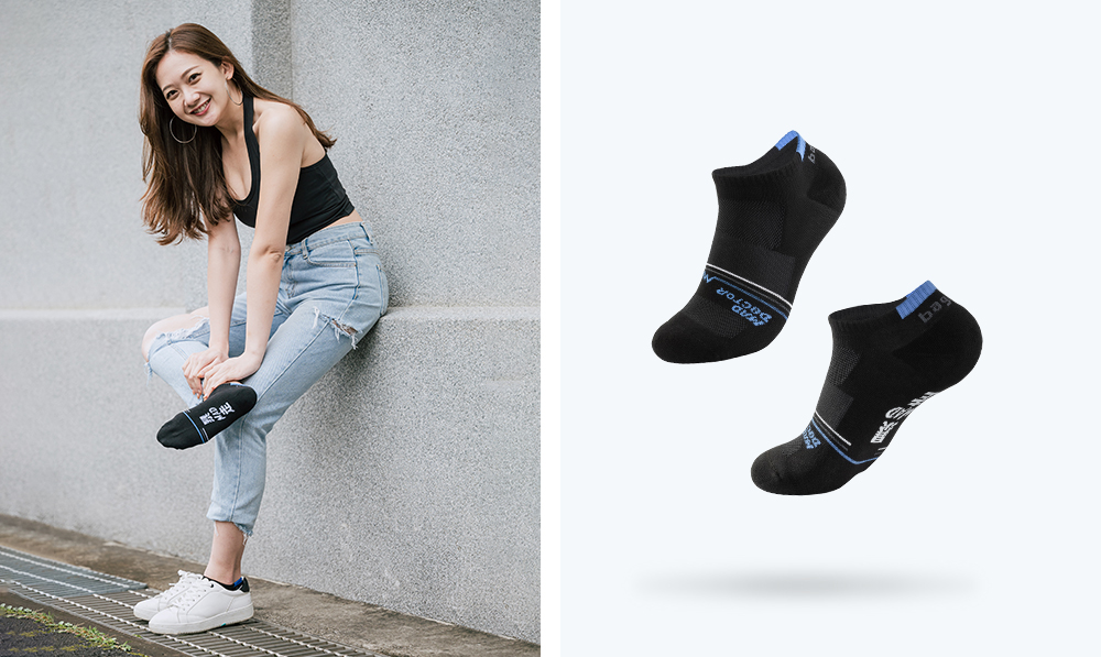 《村裡來了個暴走女外科》x bagrun 聯名機能除臭襪(4入組)