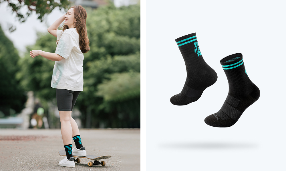 《村裡來了個暴走女外科》x bagrun 聯名機能除臭襪(4入組)