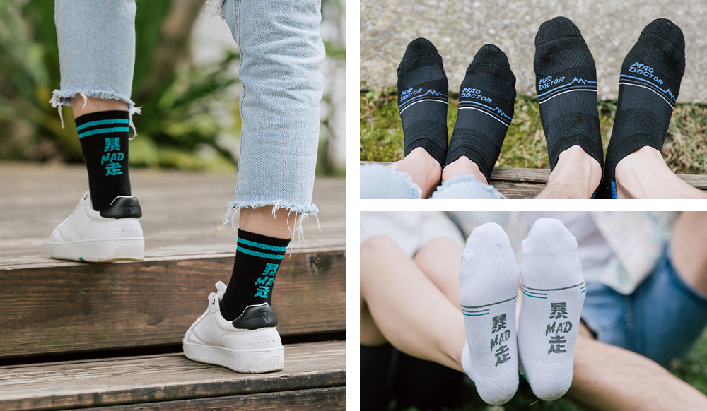 《村裡來了個暴走女外科》x bagrun 聯名機能除臭襪(4入組)