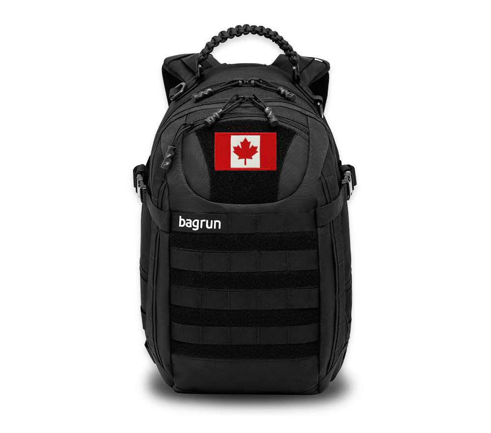 戰術風格魔鬼氈布章 加拿大