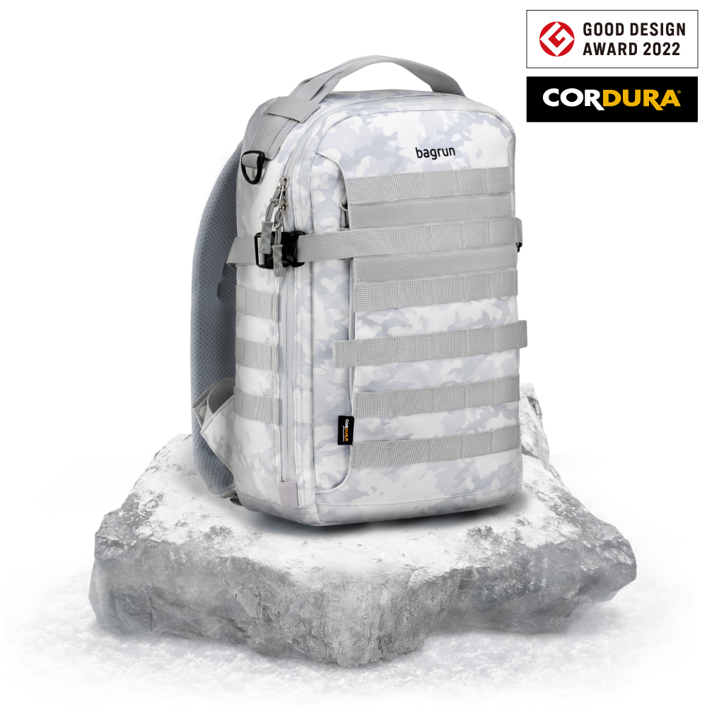 全日玩家軍事風格後背包-4色