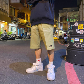 Dickies WR640 中腰直筒斜紋布工作短褲 4色