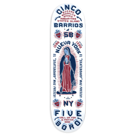 5BORONYC 24HD-5BORO 5B CINCO BARRIOS 8.0 8.5進口滑板板身 NEVERMIND