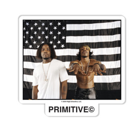 PRIMITIVE OKST1-PA424A15 STRIPES STICKER 授權貼紙 NEVERMIND.INC
