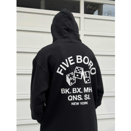 5BORONYC 24HD-5B 4-5-6 HOODY  紐約滑板品牌 滑板帽tee 美國進口 NEVERMIND