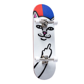 RIPNDIP RND7123 Mini Skateboad 楓木手指滑板 中指貓 NEVERMIND