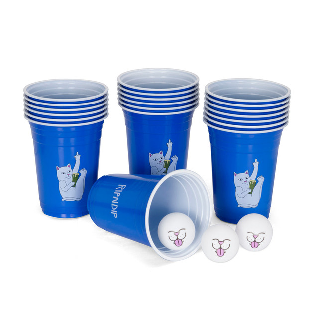 RIPNDIP 25SP-RNDSUM25213 中指貓 Beer Pong Set 喝酒投杯球組合 NEVERMIND