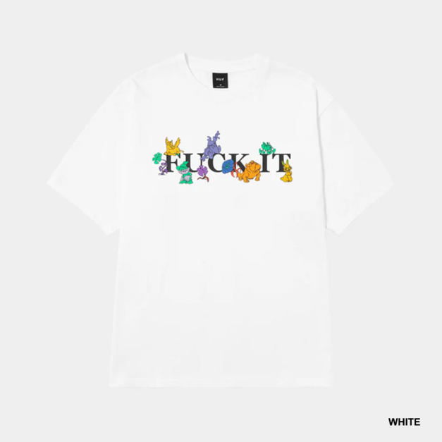 HUF SM 25-TS02447 TRIP S/S TEE 小精靈 標語 兩色 短t NVM