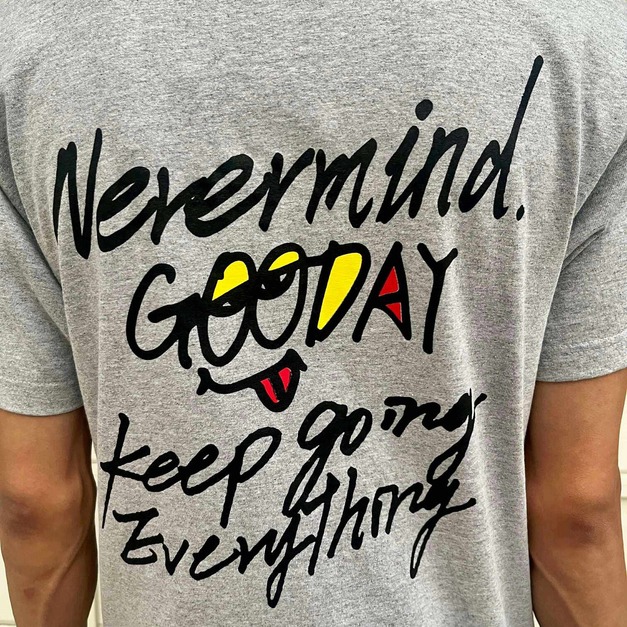 Nevermind.INC NVMTEE09 Goodday tee 滑板 嘻哈 短TEE 兩色