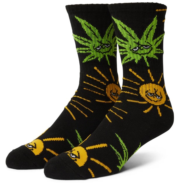 HUF SM25-SK00892 SUNNY BUDDY SOCK 毛巾底 中筒襪 NVM