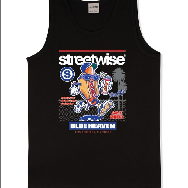 STREETWISE STWSSUM25-02 DOPE DOG TANK 背心 熱狗堡嘻哈俠 LA 落城天堂 NVM