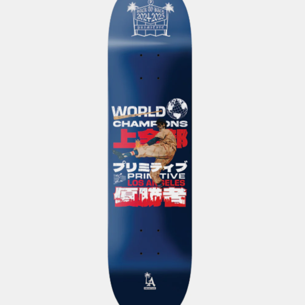 NVM PRIMITIVE LAST PITCH DECK PS25W0058 滑板板身 LA洛杉磯道奇冠軍聯名系列