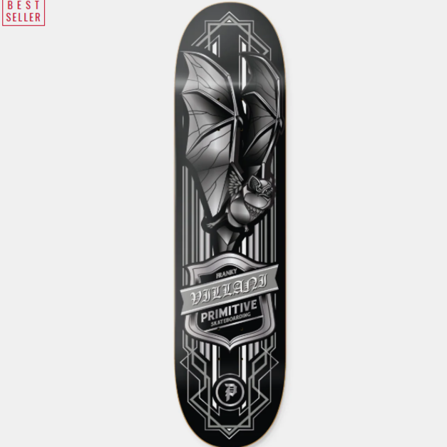 NVM PRIMITIVE VILLANI BAT DECK PS26W0012 滑板板身 選手版