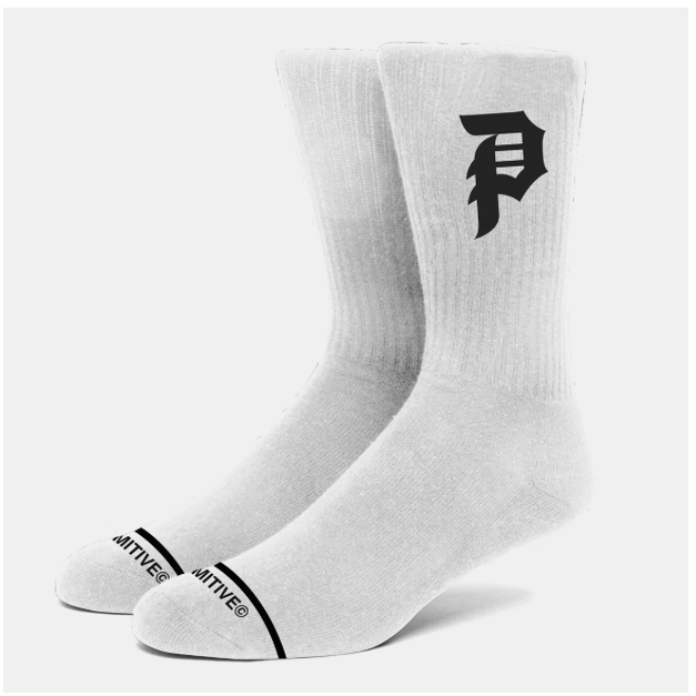 NEVERMIND PRIMITIVE PA326S03 CORE LOGO 3 PACK SOCKS 小腿襪 一組3雙