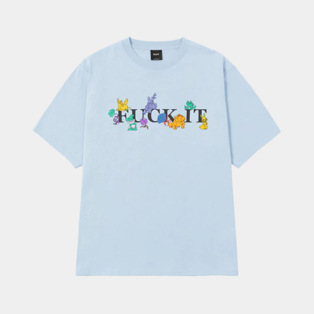 HUF SM25-TS02447 TRIP S/S TEE 小精靈 標語  短t NVM