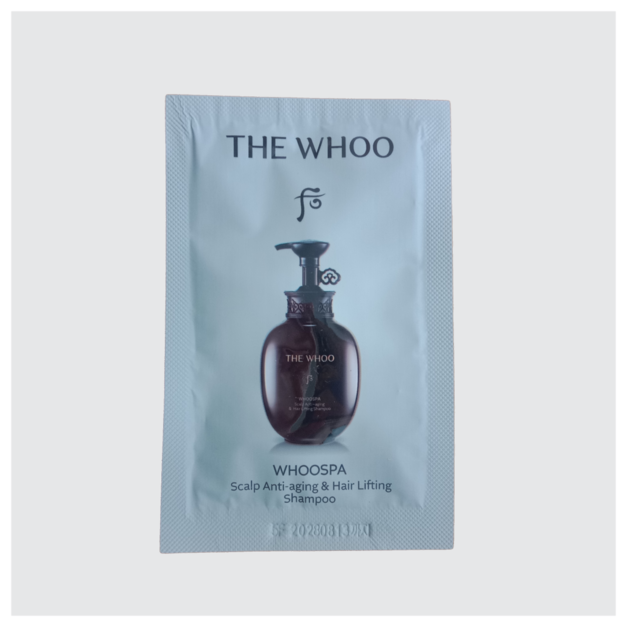 WHOO后SPA 韓方頭皮抗衰豐盈洗髮精小樣（10入）