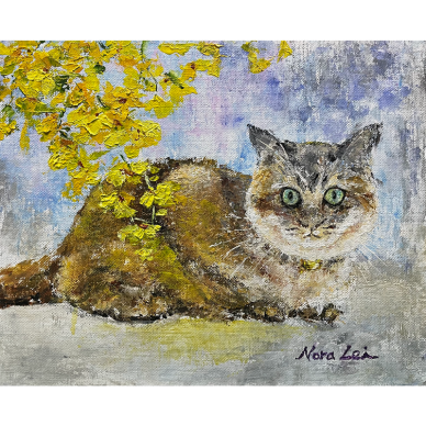 凝，雷霞Nora Lei _22x27cm，2022