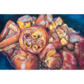 客家滷豬腳，魯雅琴 _39x54cm，2022