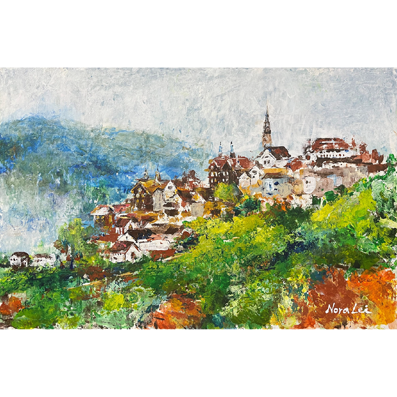 山城，雷霞Nora Lei _25.8x38cm，2022