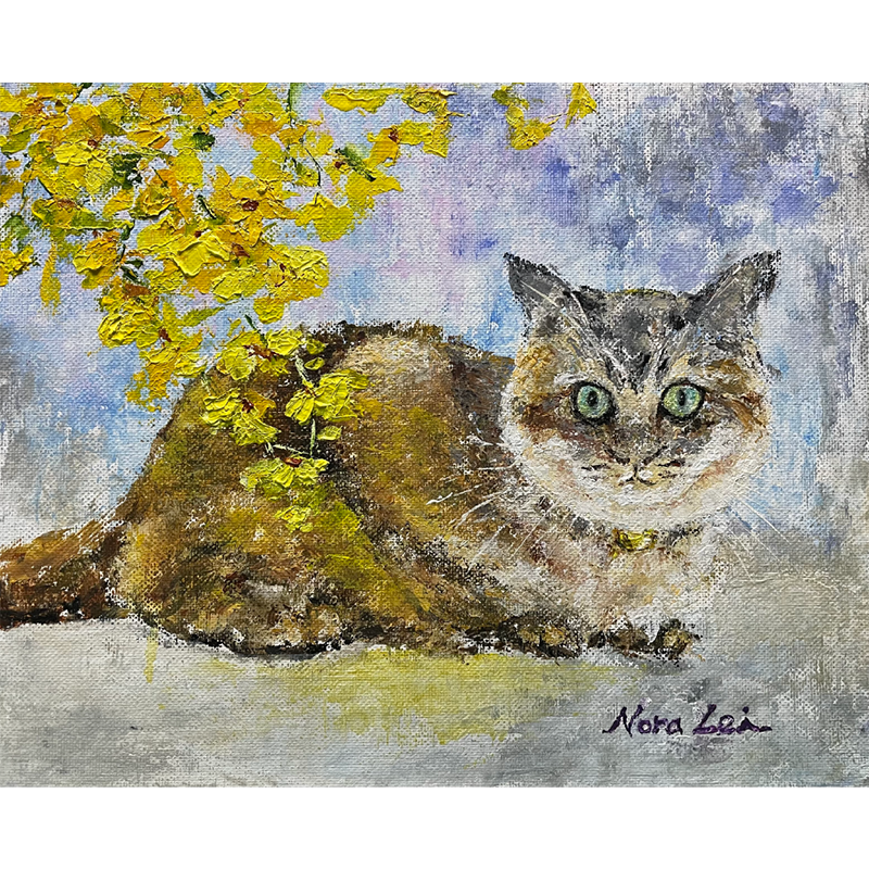 凝，雷霞Nora Lei _22x27cm，2022