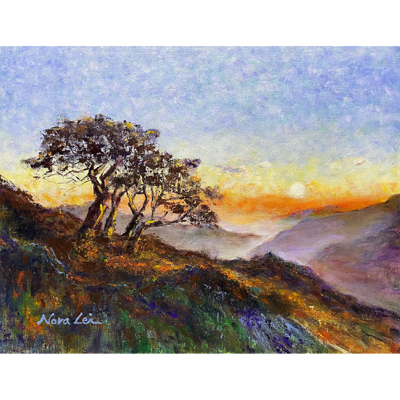 日出，雷霞Nora Lei _41x31.5cm，2023