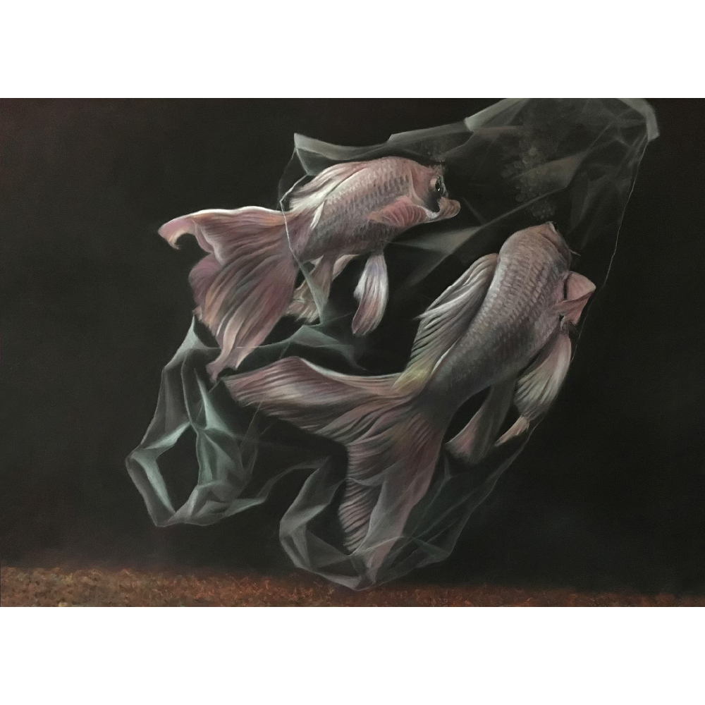 還有選擇嗎？，魯雅琴  _39x54cm，2020